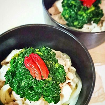 冷やし梅ささみうどん