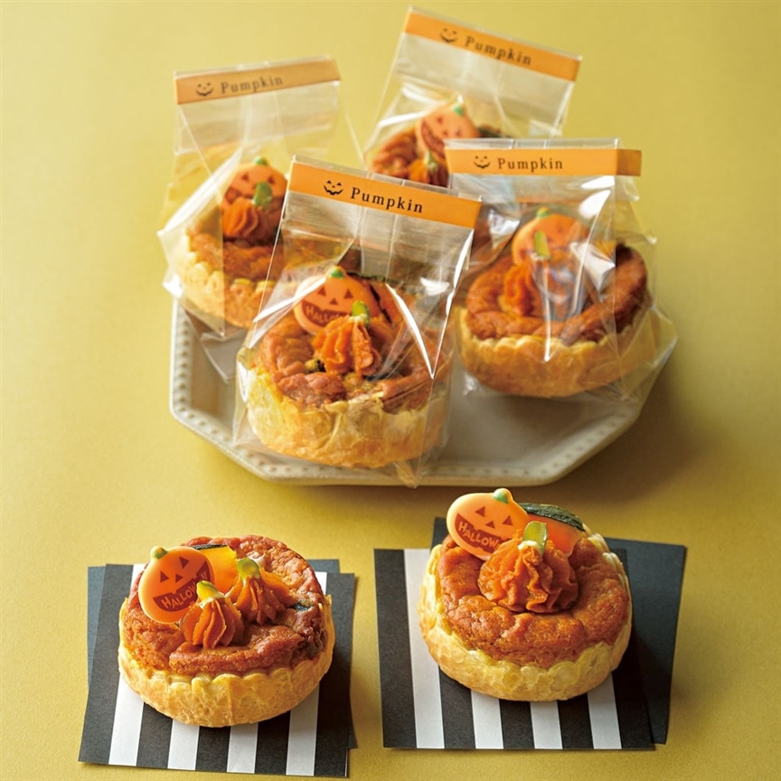 ハロウィンに作ってみたい！かわいいかぼちゃのパイ