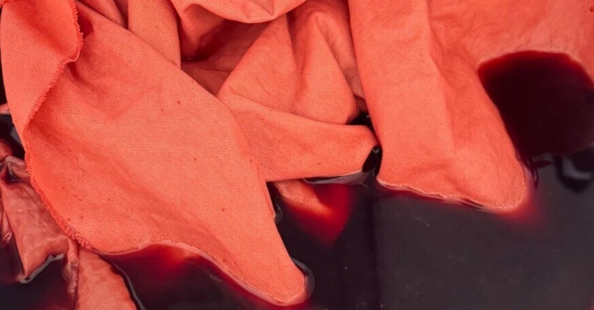 草木染め・アボカド染め 1時間半～2時間でハンカチ1枚をピンク色に染める方法！子どもに笑顔を