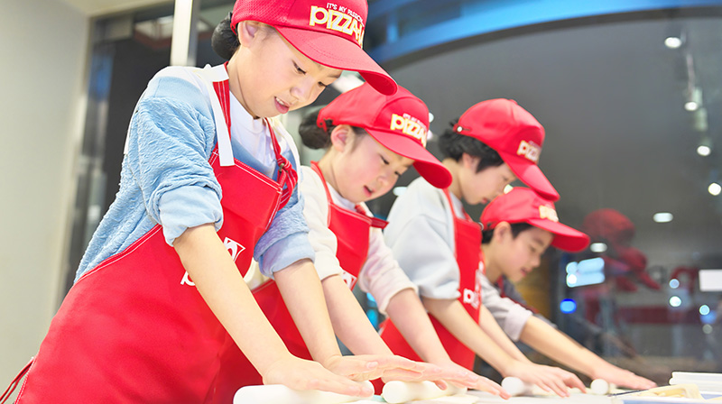 ピザショップキッザニア