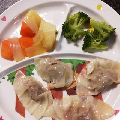 離乳食完了期～♪わかめと餃子の皮のスープ by ひまんちゃんママクックパッド簡単おいしいみんなのレシピが392万品