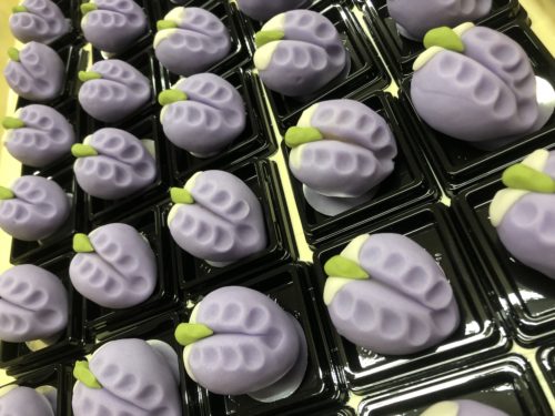 和菓子教室♪特別な道具不要！竹串で作る！夏の花☆針は使わないけど針切り講座夏☆期間限定講座です♪東京 品川・大崎 簡単美味しい♪少人数制♪単発講座有！ 尾崎幸子 和菓子教室