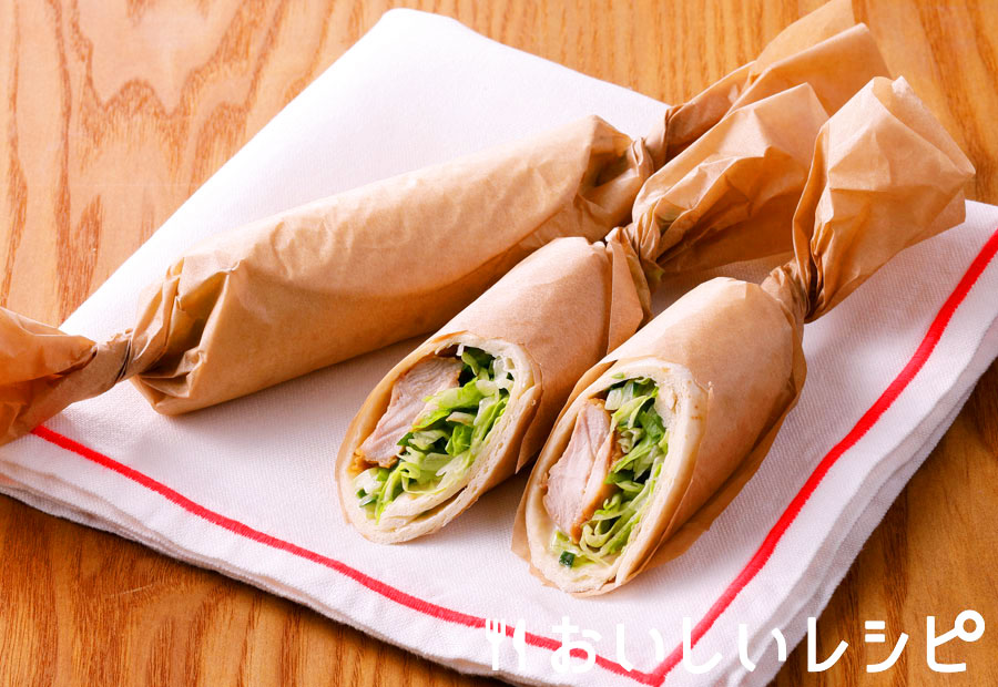 2024年5月16日トルティーヤラップサンド弁当 風邪が治らなくて 寝れてなくて ツラい MiiSnapdish スナップディッシュID:uTG0ma