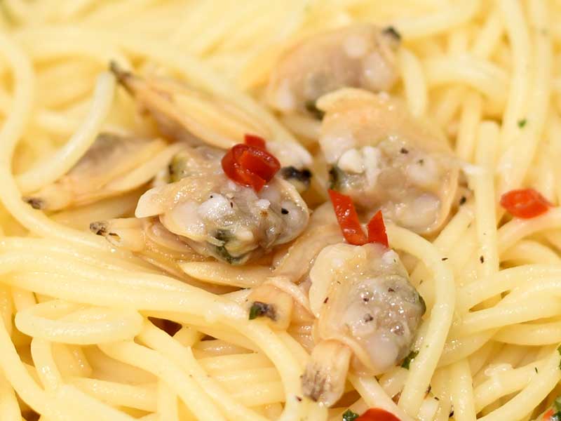 トップバリュ ボイルあさりむき身でボンゴレビアンコを作ったよ！ - おしょぶ～の～と