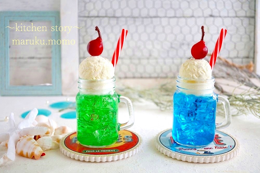 楽天市場 喫茶透明 クリームソーダ 紙クリップ : 文具・文房具のKDM 楽天市場支店