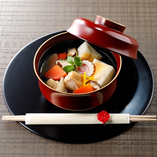 お雑煮のレシピ 作り方：白ごはん.com