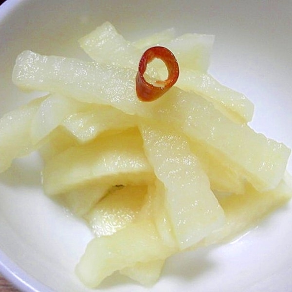 拍子切り大根のたらこ煮