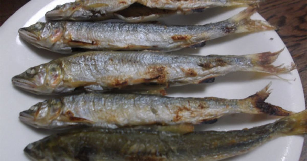 鮎の塩焼きグリル使用＜備忘録＞