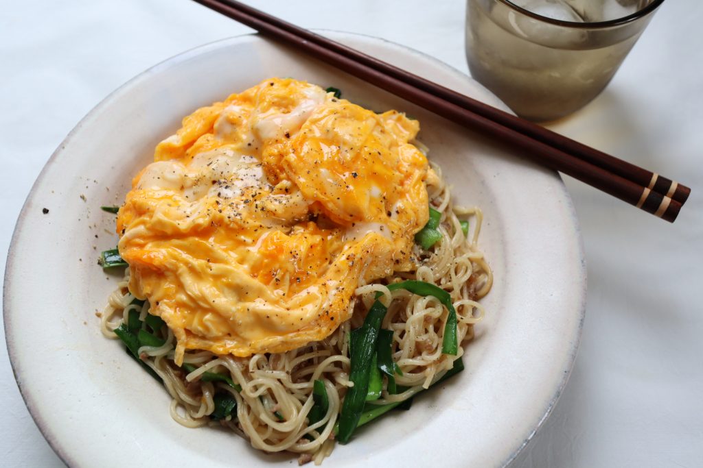 超時短！目分量でOK！ニラそうめん