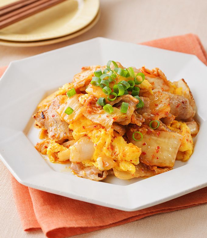 ♡焼肉のたれで！ふわたま豚キムチ♡簡単レシピ時短節約卵: Mizukiオフィシャルブログ「奇跡のキッチン」 Powered byライブドアブログ