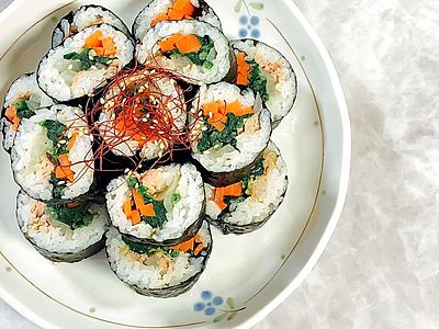 かんたん！ツナマヨとコーンマヨのサラダ手巻き