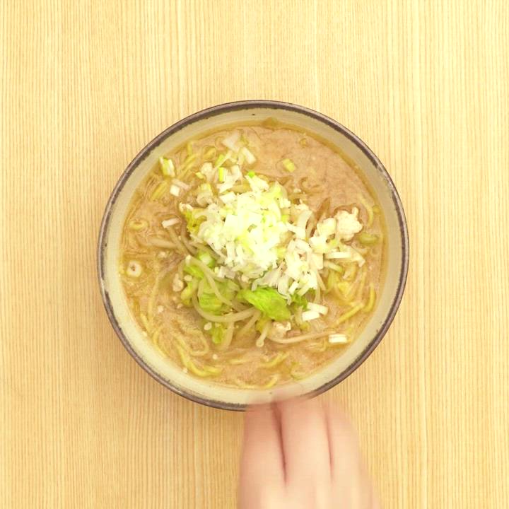 すぐに作れる☆味噌ラーメンスープwithそうめん