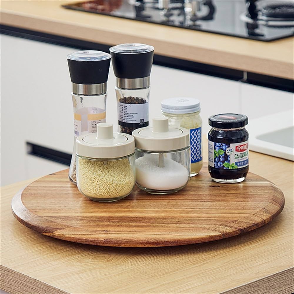 調味料ラック スパイスラック 調味料収納トレー 360度回転式 スパイスボックス 調味