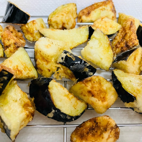 白だしで超簡単 ^_-焼き出汁ナス♪