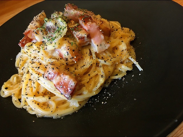 長芋のネバネバで栄養たっぷり！！和風めんつゆとろろパスタの簡単レシピ - はらぺこグリズリーの料理ブログ