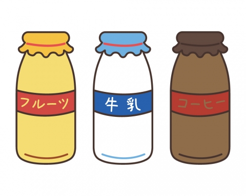 牛乳イラスト - 手描きで描いた可愛い飲み物の無料素材 - チコデザ