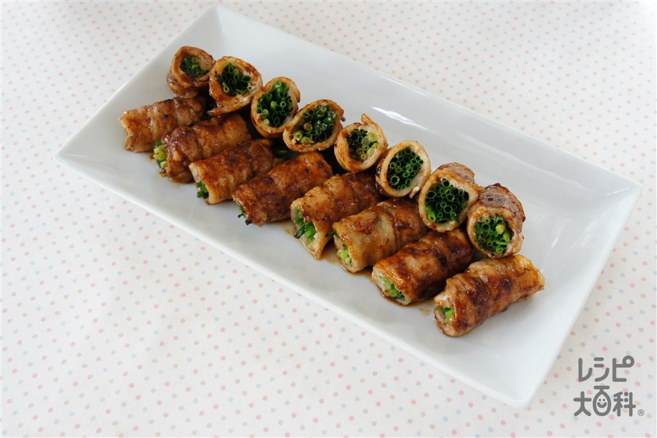 たっぷり長ねぎと豚バラ肉の簡単ポン酢炒め