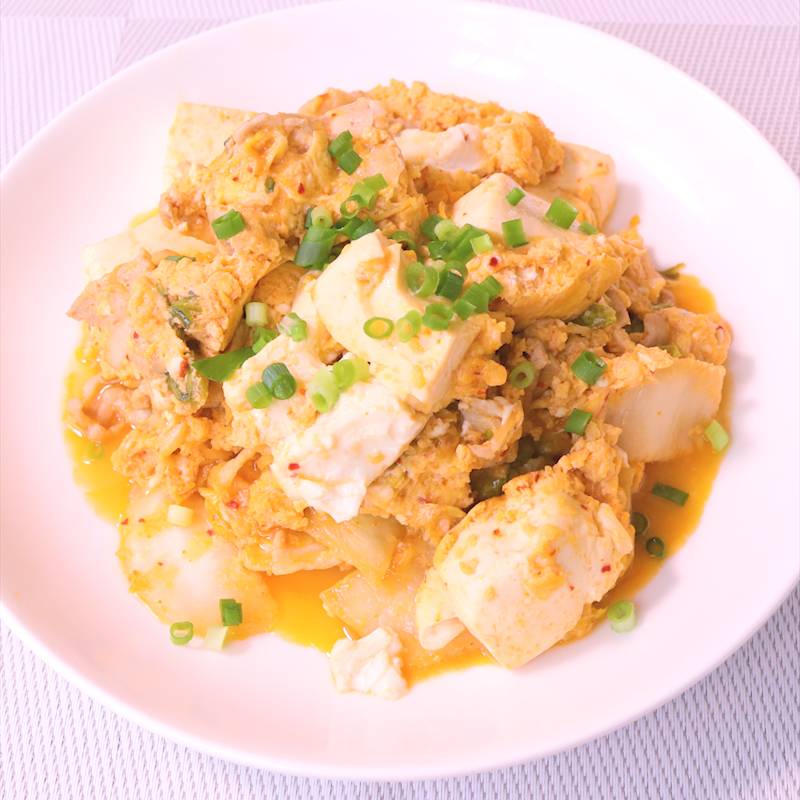 ニラ玉豚キムチ - 油屋ごはん