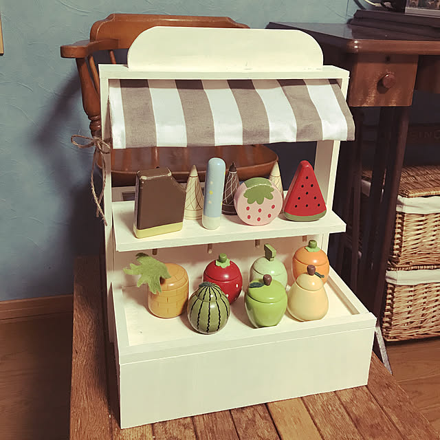 セリア ソフトクリームのおしゃれなアレンジ・飾り方のインテリア実例RoomClip ルームクリップ