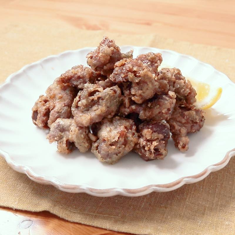 スッキリ 砂肝の唐揚げのレシピ sio 鳥羽周作 11月16日