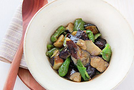 懐かしいおばあちゃんの ナスの油味噌♪