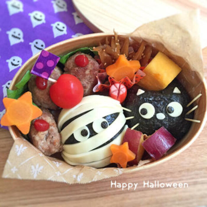 i i ァ ァ ァ カオナシ爆弾おにぎりハロウィン弁当 kukulutomo ❁𓎪 ⡱𓎩‎𐩢𐩺𓎪 ⡱Snapdish スナップディッシュID:LOeqra
