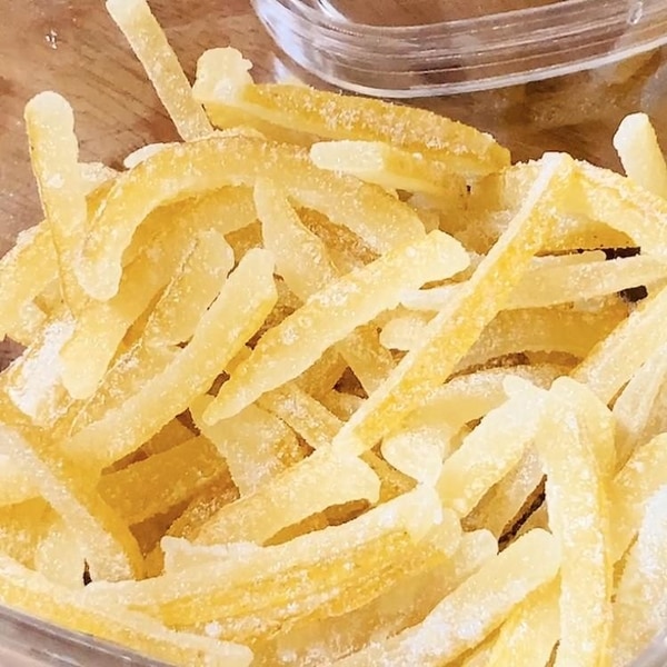 夏みかんピールの作り方 レシピオレンジ・甘夏・皮の砂糖煮
