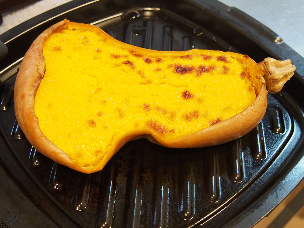 材料２つだけ☆バターナッツかぼちゃのプリン♪