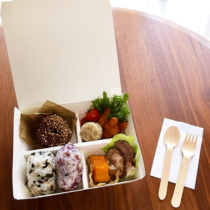 ハンバーガー・ランチボックス - お弁当