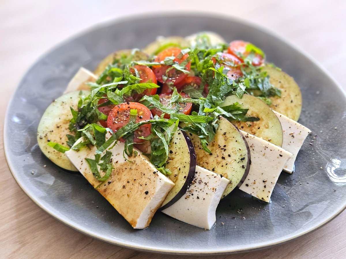 豆腐と納豆のマヨグラタン