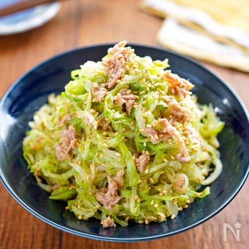 銀鮭とキャベツのレンジ蒸し