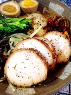 鶏ももネギ塩チャーシュー素麺✨夏のさっぱりネギ塩レモン味🤩