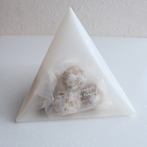 スノーボールクッキー ラッピングTikTok