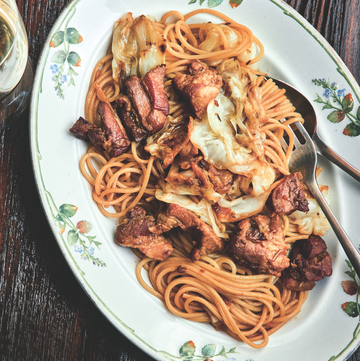 豚バラとスナップエンドウのとろ玉オイスター炒め