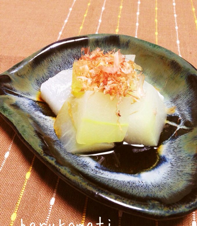 伝統野菜夕顔のあんかけクラシルレシピ投稿コンテスト美味しく地産地消 ウチのこれどう？で最優秀賞いただきました🏅 伝統野菜 あんかけ 夕顔 ゆうがお 新潟 クラシルショート クラシル 最優秀賞 地元食材最高❣️
