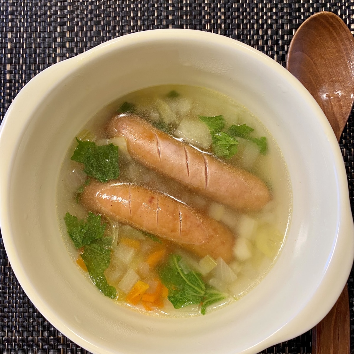 朝食に飲みたい野菜スープ