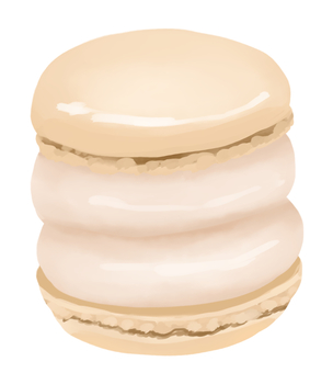 オレオトゥンカロン シェルマカロン オレオクッキーのスイーツ マカロン 韓国スイーツ 挿絵 の Stock イラストAdobe Stock