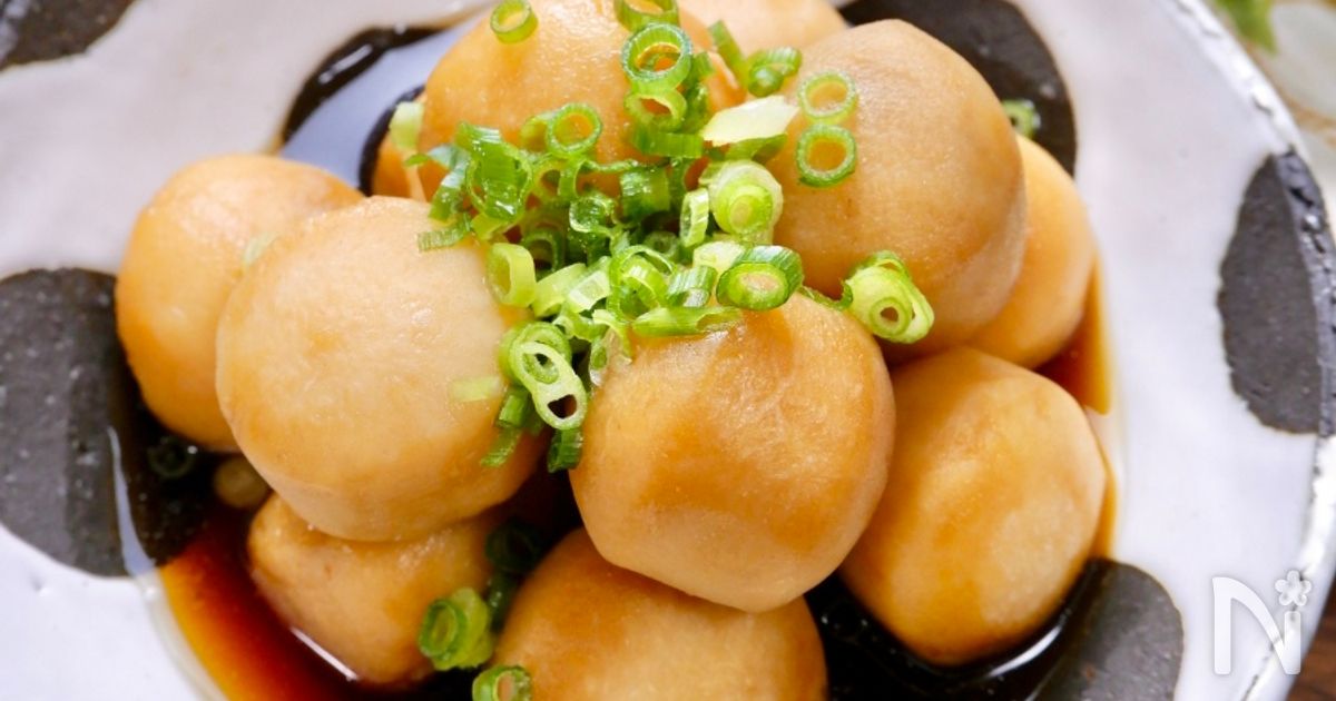 冷凍野菜でほぼ放置 里芋と厚揚げといんげんの煮物