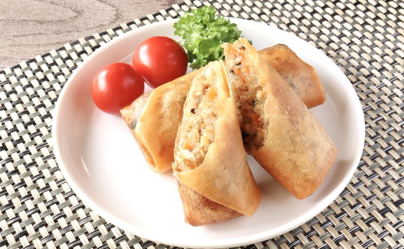 残り野菜で豪華に♪揚げ春雨の八宝あんかけ