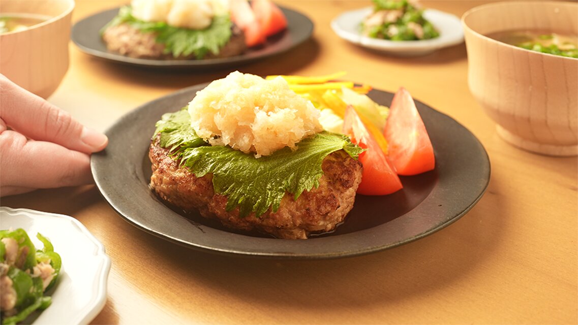 さっぱりヘルシー！和風ハンバーグに合うおかず＆副菜の献立5選menuble 献立アプリ