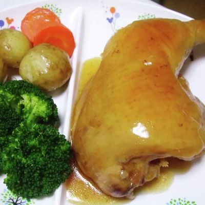 照り焼きロースト骨付きチキン・洋風本みりんレシピ全国味淋協会