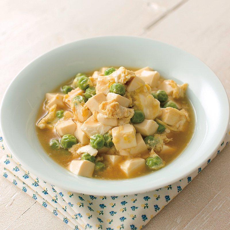 超簡単おつまみ グリンピースのペペロンチーノ風