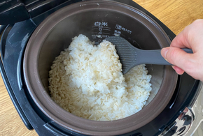 3割押し麦ご飯の炊き方