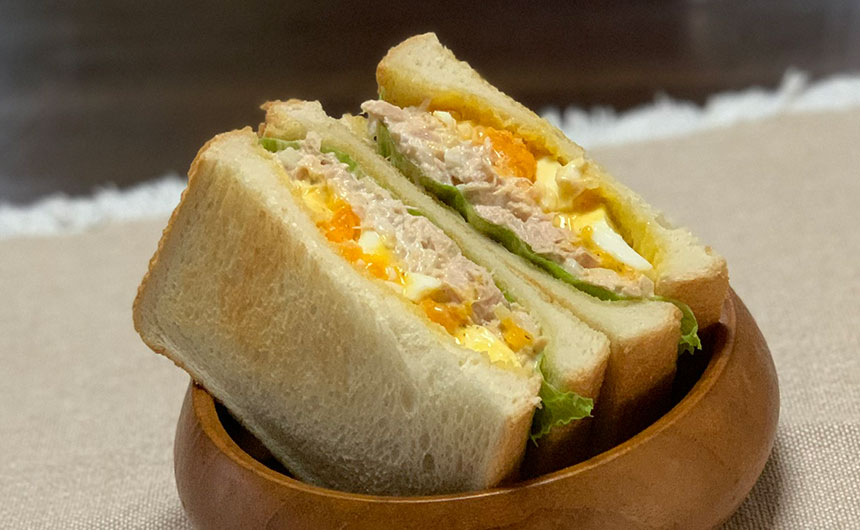 ツナマヨサンドの作り方 ホットサンドメーカーレシピ