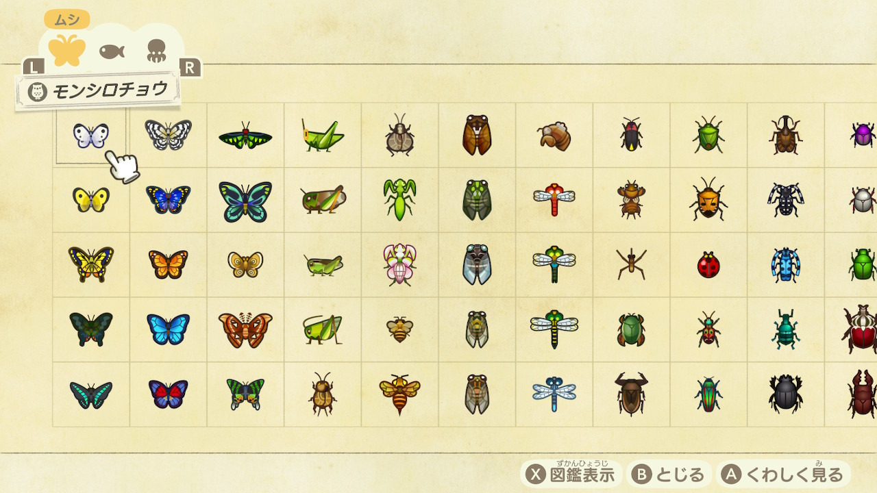 あつ森 島で釣れる魚 月別一覧ダイコンブ