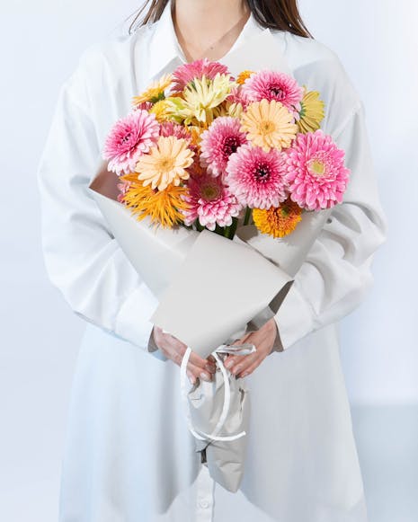 ガーベラの花束 10本・花言葉 