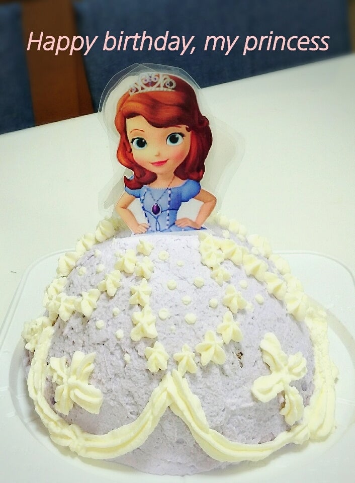 ディズニープリンセスのドールケーキ アリエル