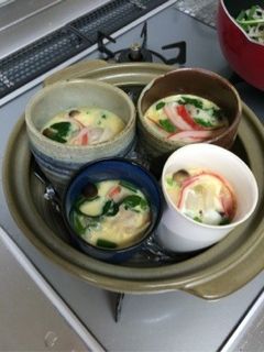 土鍋まるごと茶碗蒸し