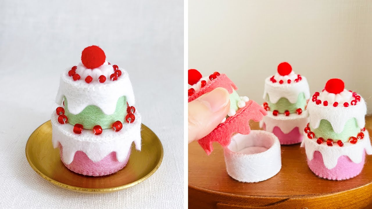 ペットボトルキャップ ケーキ 4個 - かん☆ GALLERYminne byGMOペパボ 国内最大級のハンドメイド・手作り通販サイト