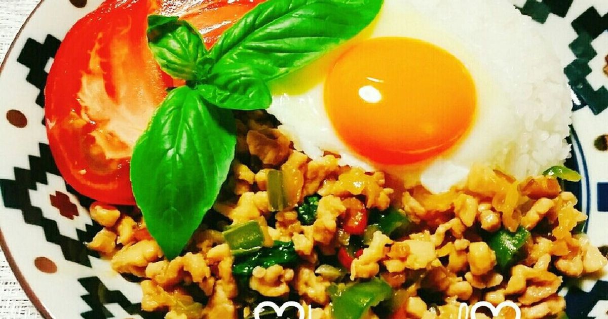 ナンプラーなしでOK！お手軽ガパオライスの作り方